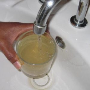 dirty tap water