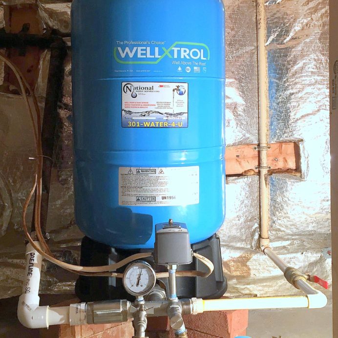 pressurized water tank for truck