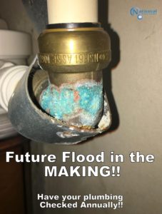 Pipe Corrosion can lead to leaks & floods