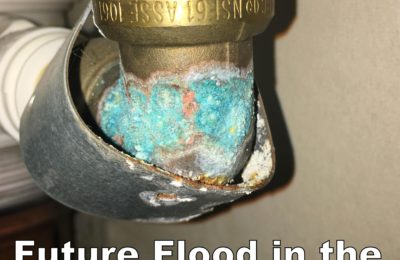 Pipe Corrosion can lead to leaks & floods