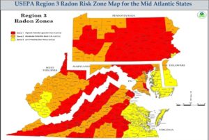 mid atlantic radon map