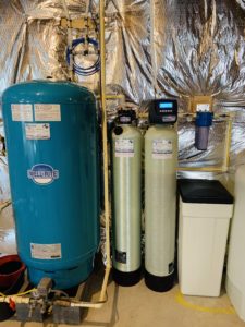 Pressure Tank, Carbon Tank, Water Softener and Sediment Filter