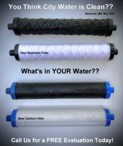 Reverse Osmosis Filters dirty vs. clean