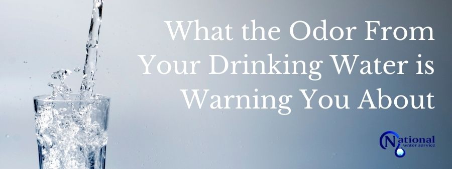 National Water Service cover photo for What the Odor From Your Drinking Water is Warning You About