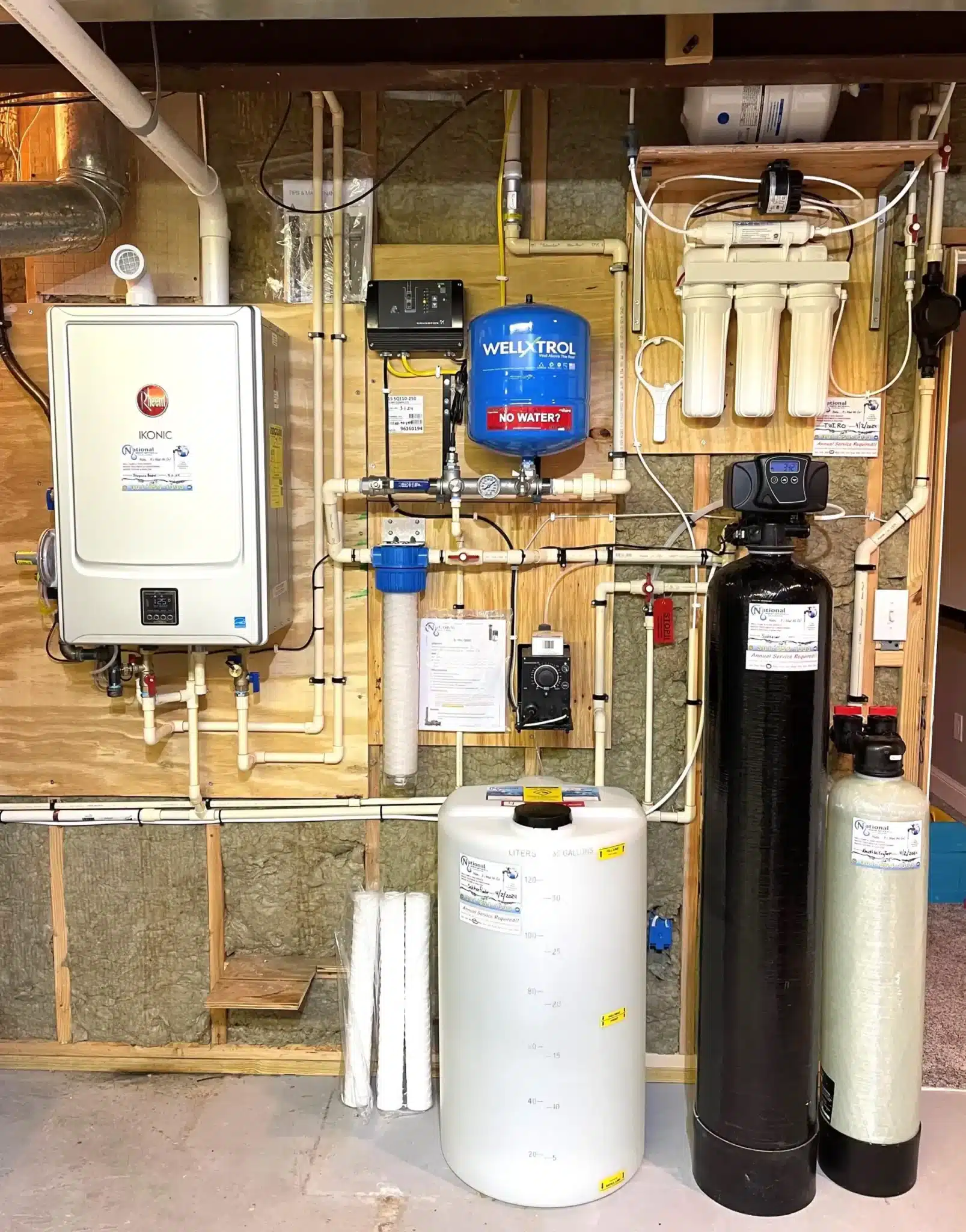 Perfect  Water Treatment Installation After