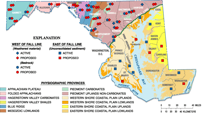 Geographical Area Maryland
