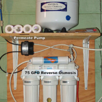 Reverse Osmosis System for up too 99.9% contaminant free cooking & drinking Water