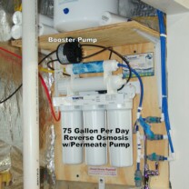 Reverse Osmosis System for up too 99.9% contaminant free cooking & drinking water