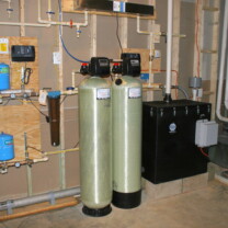 An AiRaider for the remediation of cancer causing radon in water, an Ultraviolet Water Remediation System to remove 99.9% of all bacteria from water, a Water Softener for hard water, an Acid Neutralizer for pH & corrosion control, a Whole House Sediment Filter and a Constant Water Pressure Well Pump Control System with an extra Pressure Tank