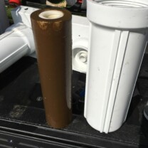 Very dirty pre-filter from a Reverse Osmosis