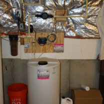 Sediment filter, Ultraviolet Light, Solution Feeder