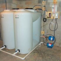 clean water storage tanks