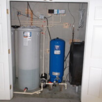 Two Water Storage Tanks, water Re-Booster, Pressure Tank, Ultraviolet Disinfection System