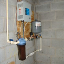 Constant Water Pressure System and a sediment filter