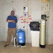 Installation of a Water Softener and Brine, Sediment Filter, Pressure Tank and a new constant pressure Control Panel