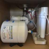 Undersink Reverse Osmosis for up too 99.9% contamination free drinking water