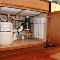 Under-sink Reverse Osmosis for up too 99.9% contamination free drinking water