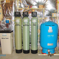 Water Pressure Tank, Iron Filter System, Acid Neutralizer, Water Softener and Brine Tank, Whole House Sediment Filter