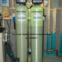 Water Softener for hard water and an Acid Neutralizer