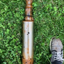 new check valve at well pump