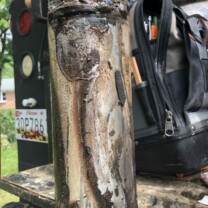 Broken well pump due to electrical failure