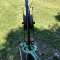 pulling well pump