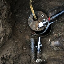 replacing broken fitting
