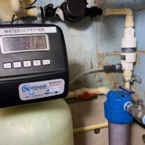 Water Softener Valve Head and Sediment Filter Housing