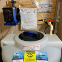 Solution Feeder for acidic water and pH and corrosion control