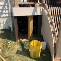 repair under a deck