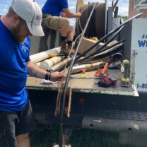 checking for breaks in wire