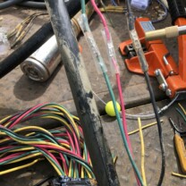 repairing broken wire