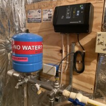 Constant Water Pressure Control Box and pressure Tank