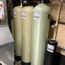 Twin Water Softeners, a Carbon Tank & sediment filter