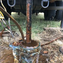 pulling hard pipe
