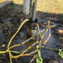 Repaired broken wires