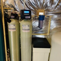 Carbon Tank, Water Softener and Sediment Filter