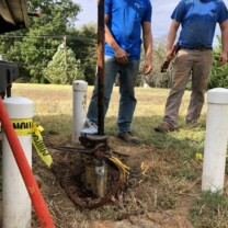 pulling hard pipe