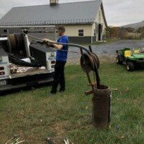 pulling pump