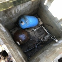 well pit