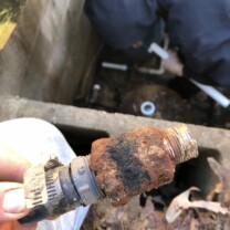 bad boiler drain