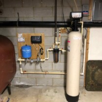 Constant Pressure System, sediment filter and an acid neutralizer