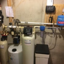 Carbon Tank, Solution Feeder, Water Softener, Sediment Filter and a constant pressure system