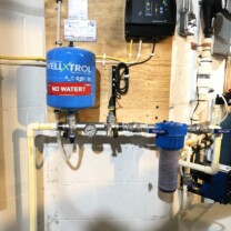 Constant Pressure System and a Sediment Filter