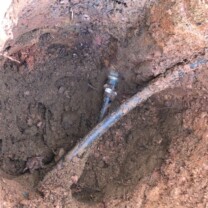 Leak at Well Line