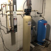 Ultraviolet Disinfection Light, Acid Neutralizer, Sediment Filter and pressure tank
