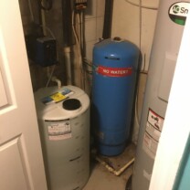 Chemical Feeder, Pressure Tank and water heater