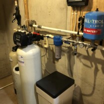 Carbon Tank, Solution Feeder, Water Softener, Sediment Filter and a constant pressure system