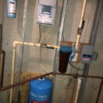Constant Pressure System and sediment filter