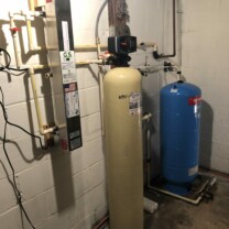 Ultraviolet Disinfection Light, Acid Neutralizer, Sediment Filter and pressure tank
